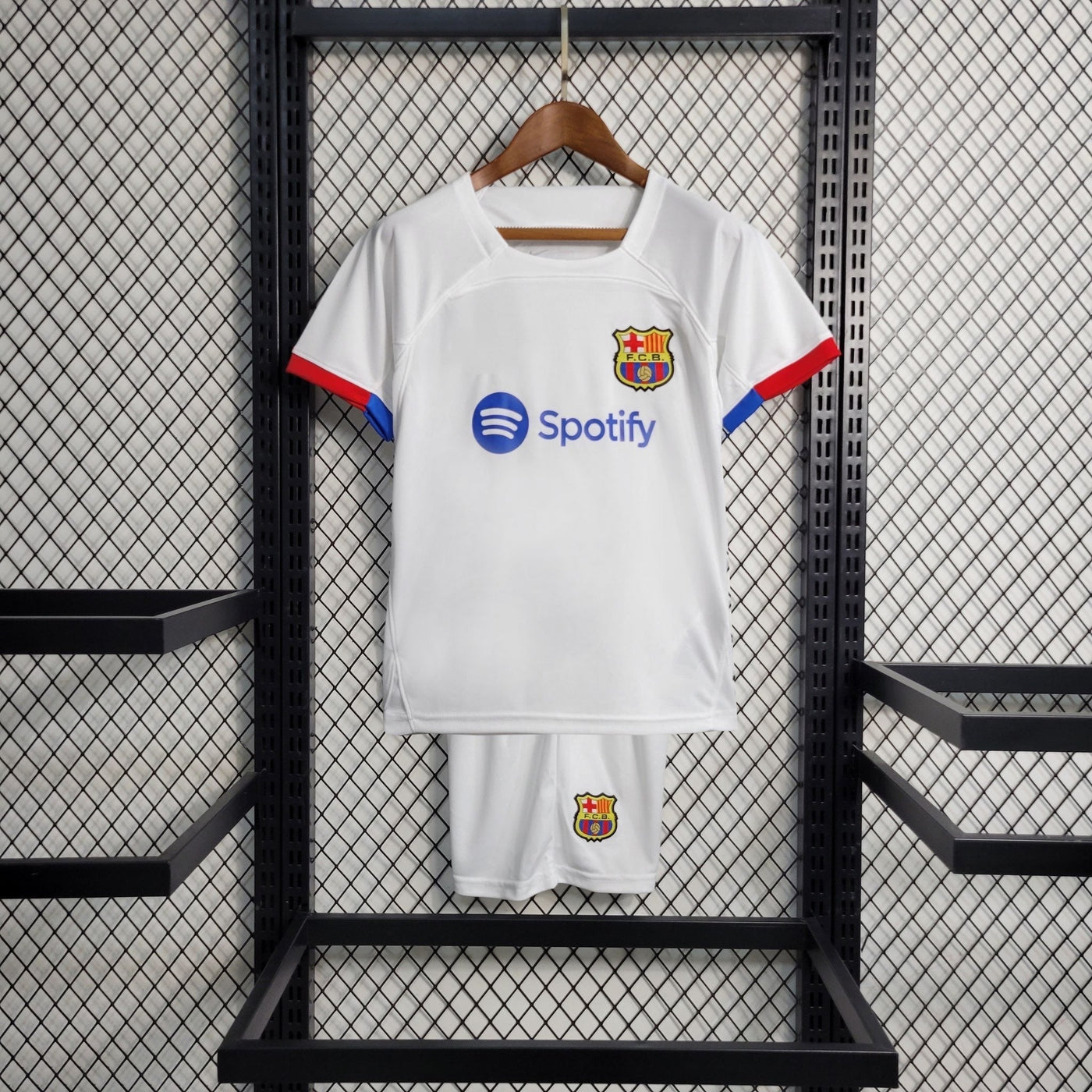 FC Barcelone maillot Extérieur ensemble Enfant 2023 2024